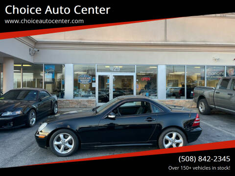 2003 Mercedes-Benz SLK for sale at Choice Auto Center in Shrewsbury MA