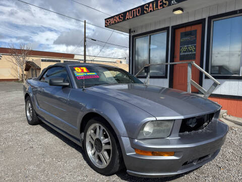 2007 Ford Mustang for sale at Sparks Auto Sales in Sparks NV