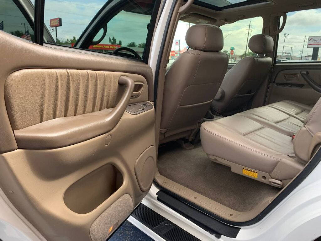 2003 Toyota Sequoia for sale at Caspian Auto Sales in Oklahoma City, OK