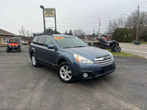 2014 Subaru Outback for sale at Conklin Cycle Center in Binghamton NY