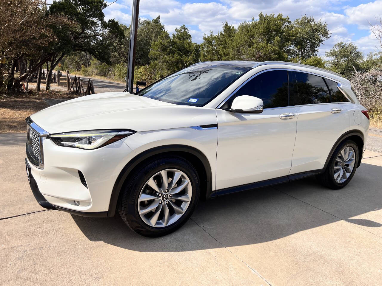Used Car 2020 Infiniti Qx50  Luxe 4dr Crossover For Sale Under $20,000 In Austin, Texas