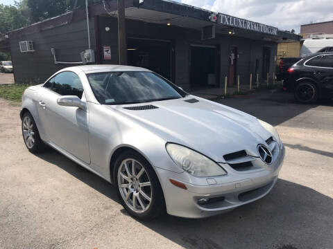 2005 Mercedes-Benz SLK for sale at Texas Luxury Auto in Houston TX