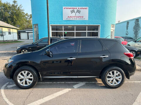 2012 Nissan Murano for sale at Finish Line Motors in Tulsa OK