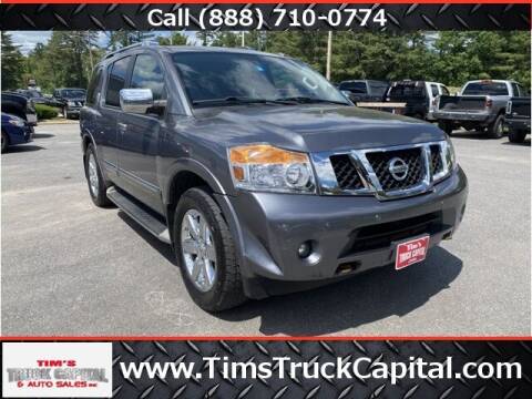 2014 Nissan Armada for sale at TTC AUTO OUTLET/TIM'S TRUCK CAPITAL & AUTO SALES INC ANNEX in Epsom NH