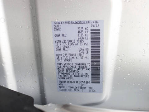 2023 Nissan Rogue SV