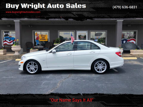 2012 Mercedes-Benz C-Class for sale at Buy Wright Auto Sales in Rogers AR