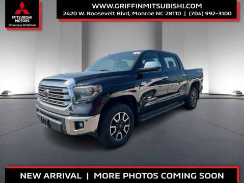 2019 Toyota Tundra for sale at Griffin Mitsubishi in Monroe NC