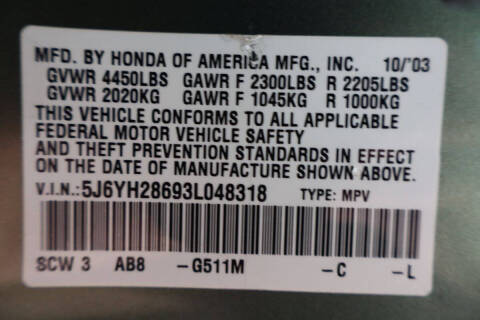 2003 Honda Element EX