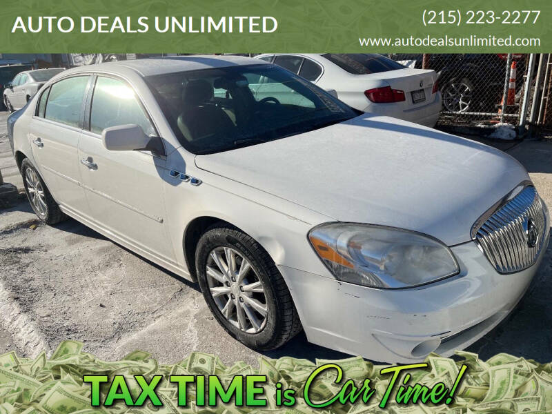 2010 Buick Lucerne for sale at AUTO DEALS UNLIMITED in Philadelphia PA