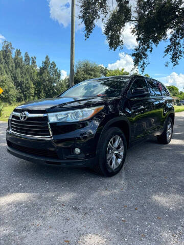 2016 Toyota Highlander for sale at Link Car Auto Sales in Fort Myers FL