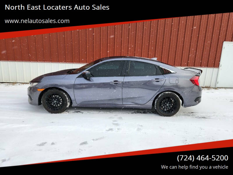 2018 Honda Civic for sale at North East Locaters Auto Sales in Indiana PA