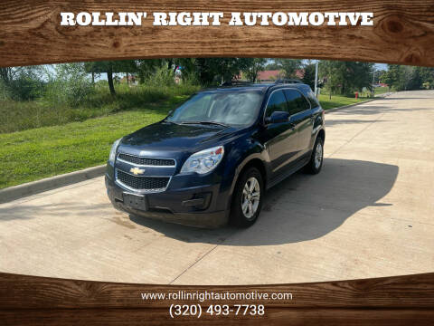 2015 Chevrolet Equinox for sale at Rollin' Right Automotive in Saint Cloud MN