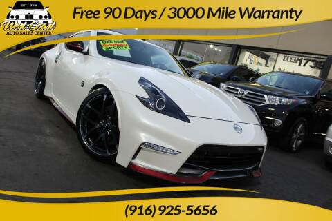 2020 Nissan 370Z for sale at West Coast Auto Sales Center in Sacramento CA