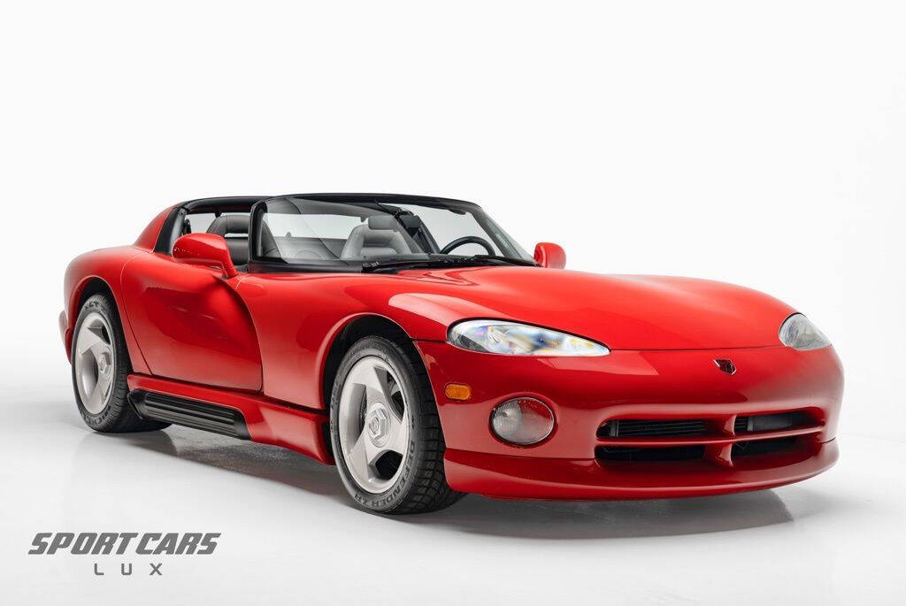 Red 1993 Dodge Viper RT/10 Convertible RT/10 2dr Convertible 1