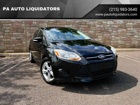 2013 Ford Focus for sale at PA AUTO LIQUIDATORS in Huntingdon Valley PA