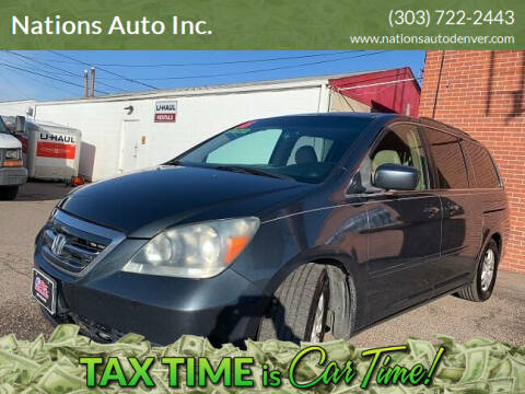 2006 Honda Odyssey for sale at Nations Auto Inc. in Denver CO