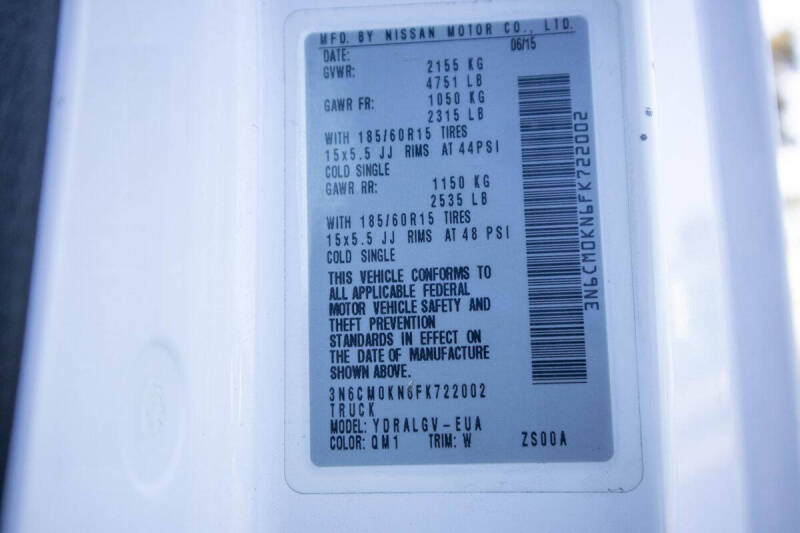 2015 Nissan NV200 SV