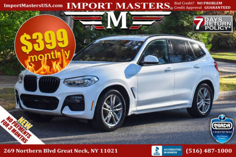 2021 BMW X3 for sale at Import Masters in Great Neck NY