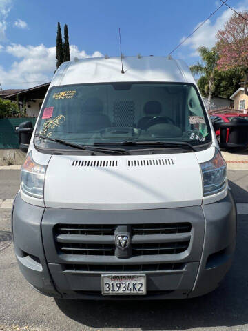 2018 RAM ProMaster for sale at Star View in Tujunga CA