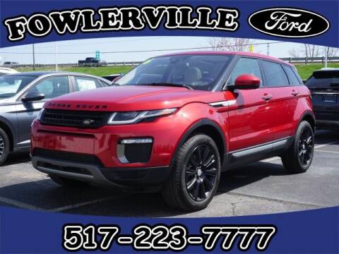 2016 Land Rover Range Rover Evoque for sale at FOWLERVILLE FORD in Fowlerville MI