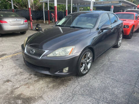 2009 Lexus IS 250 for sale at America Auto Wholesale Inc in Miami FL