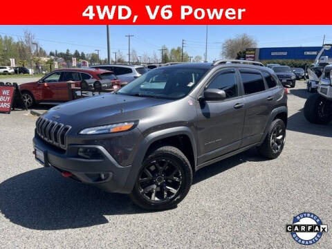 2016 Jeep Cherokee for sale at Mudarri Motorsports in Kirkland WA