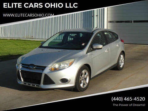 2013 Ford Focus for sale at ELITE CARS OHIO LLC in Solon OH