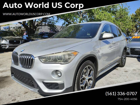 2018 BMW X1 for sale at Auto World US Corp in Plantation FL