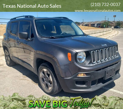 2017 Jeep Renegade for sale at Texas National Auto Sales in San Antonio TX