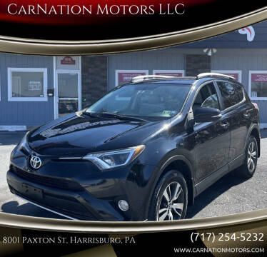 2016 Toyota RAV4 for sale at CarNation Motors LLC in Harrisburg PA