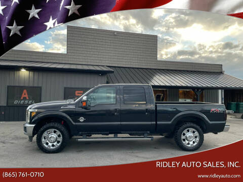 2012 Ford F-250 Super Duty for sale at Ridley Auto Sales, Inc. in White Pine TN