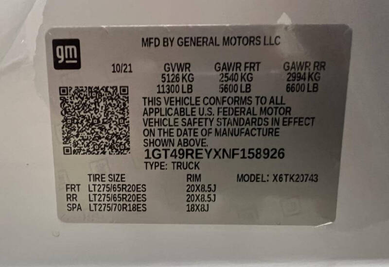 2022 GMC Sierra 2500HD