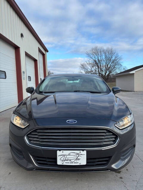 2016 Ford Fusion for sale at Hawkeye Auto of De Soto LLC in Carlisle, IA