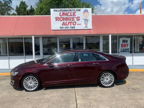 2017 Lincoln MKZ for sale at Uncle Ronnie's Auto LLC in Houma LA