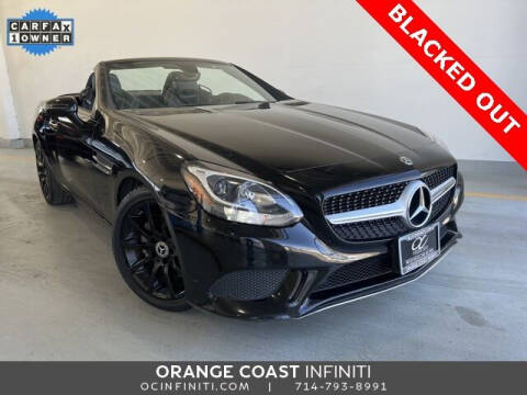 2018 Mercedes-Benz SLC for sale at NewCenturyAutomotive.com - ORANGE COAST INFINITI in Westminster CA