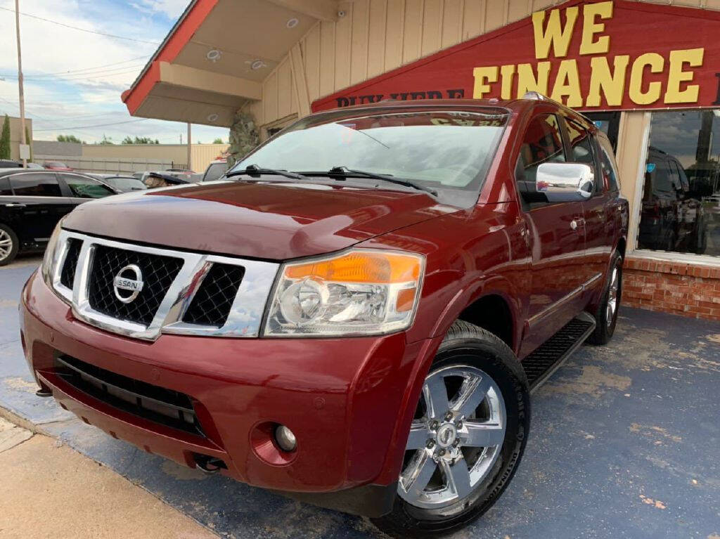 2012 Nissan Armada for sale at Caspian Auto Sales in Oklahoma City, OK