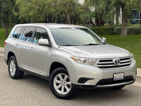 2012 Toyota Highlander for sale at MILLENNIUM MOTORS in Van Nuys CA