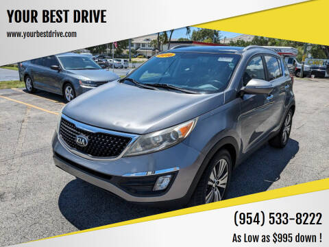 2016 Kia Sportage for sale at YOUR BEST DRIVE in Oakland Park FL