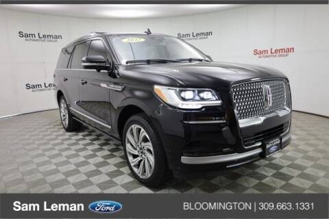 2022 Lincoln Navigator for sale at Sam Leman Ford in Bloomington IL