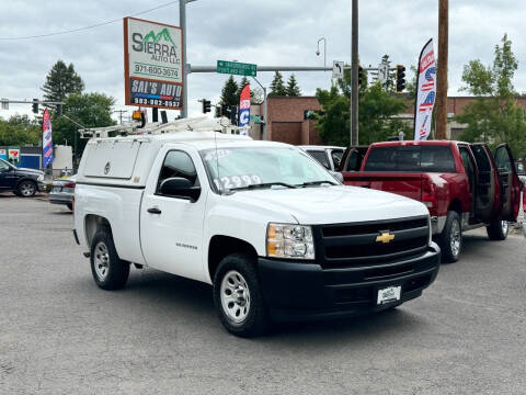 2012 Chevrolet Silverado 1500 for sale at SIERRA AUTO LLC in Salem OR