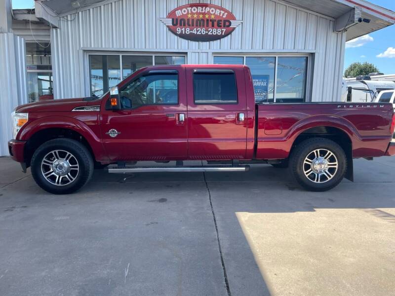 2014 Ford F-250 Super Duty for sale at Motorsports Unlimited in McAlester OK