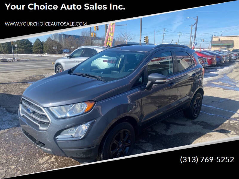 2019 Ford EcoSport SE