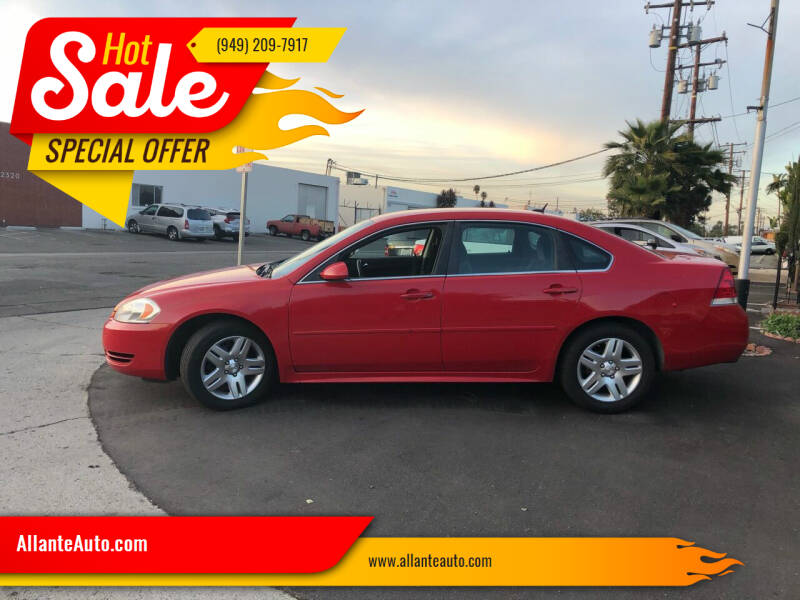 2013 Chevrolet Impala for sale at AllanteAuto.com in Santa Ana CA