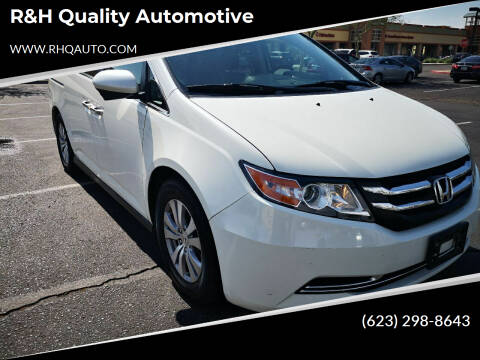 2016 Honda Odyssey for sale at R&H Quality Automotive in Avondale AZ