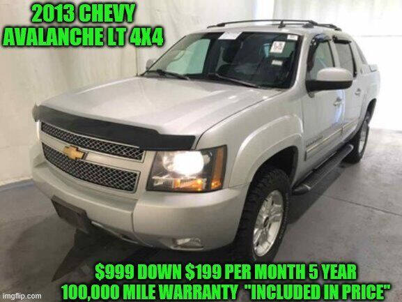 2013 Chevrolet Avalanche LT Black Diamond