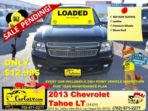 2013 Chevrolet Tahoe for sale at The Car Company in Las Vegas NV