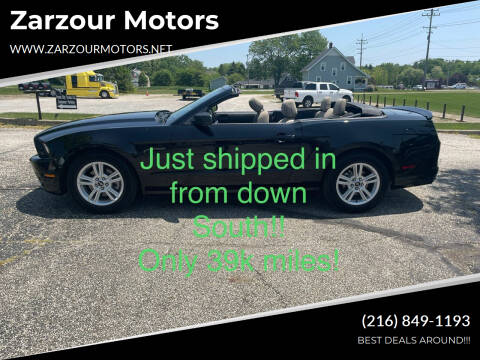 2014 Ford Mustang for sale at Zarzour Motors in Chesterland OH