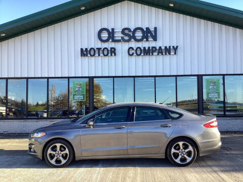 2013 Ford Fusion for sale at Olson Motor Company in Morris MN