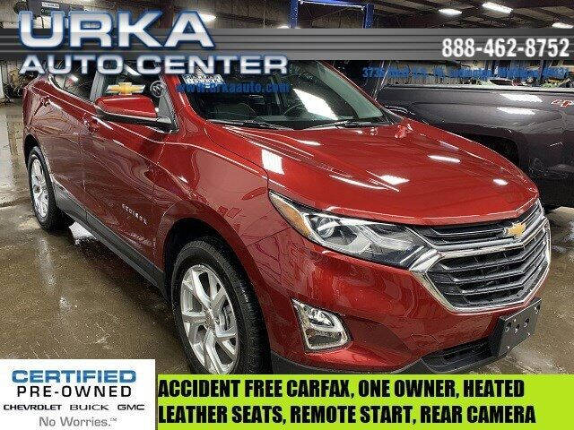 2021 Chevrolet Equinox for sale at Urka Auto Center in Ludington MI