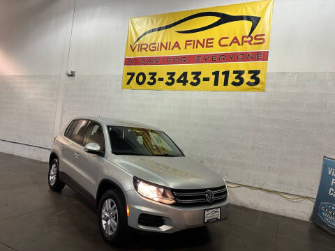 2014 Volkswagen Tiguan for sale at Virginia Fine Cars in Chantilly VA